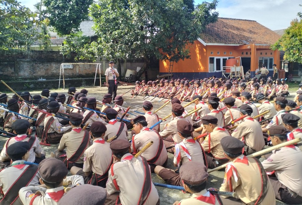 Latihan Gabungan Pramuka Penggalang Bogor Barat